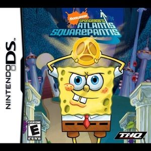 Spongebob’s Atlantis Squarepantis Nintendo DS Game